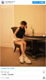 のん、美脚の私服姿を披露　※「のん」インスタグラム