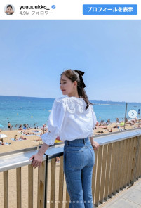 新木優子、スペイン旅ショットを披露　※「新木優子」インスタグラム