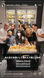 ほしのあき、夫・三浦皇成&娘らとの姿 ※「ほしのあき」インスタグラム