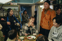 映画『ナイトフラワー』メイキング写真