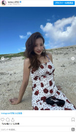 板野友美、近影　※「板野友美」インスタグラム