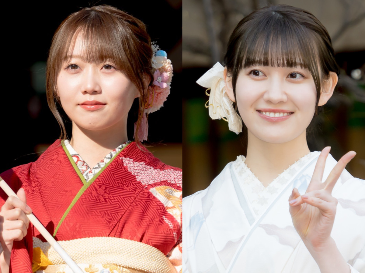 (左から)乃木坂46・矢久保美緒、松尾美佑