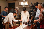 映画『富士山と、コーヒーと、しあわせの数式』メイキングカット