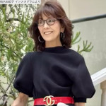 柏木由紀子77歳、ニットのスカート姿が「素敵！」「最高」　美スタイル全開