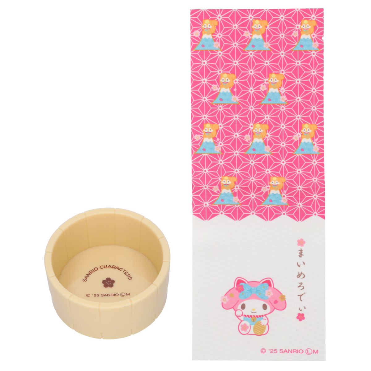 20251114 サンリオキャラクターズ miniぬぐい＆miniおけ