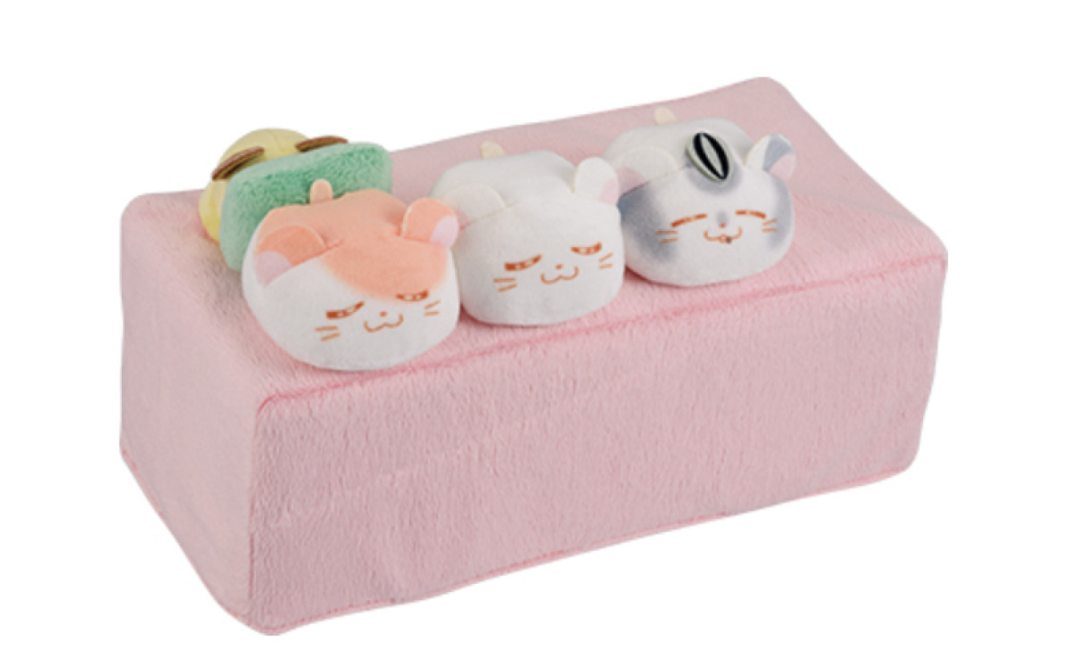 『とっとこハム太郎』の一番くじが登場! ラストワン賞は“口がはむはむ”する「フェイスクッション」