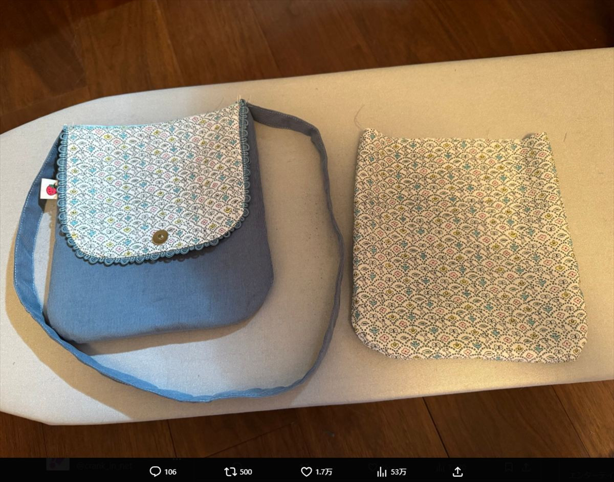 北川景子、“手作り”ポシェットが「可愛いすぎ」「センス抜群」「愛情たっぷり」　絶賛の声集まる