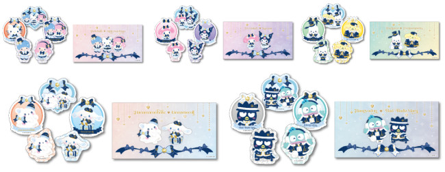 ハッピーくじ　サンリオ　ホリデイ　コレクション　特賞　＆　ラスト賞 🩵🤍💙🤍🩵 Happyくじ 『Sanrio characters Holiday Collection』 12/6