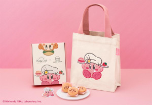 ふわふわ刺しゅうの“カービィトートバッグ”付き！ 「キャプテンスイーツバーガー」コラボに新作登場