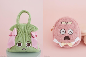 ガチャピンとムック×「Maison de FLEUR」が初コラボ！　ふわふわ素材のトートバッグなど全10種展開へ