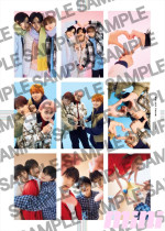 「mini」2026年1月号増刊付録：超特急“フォトカード風 両面ピンナップ”絵柄