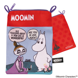ムーミン「サコッシュにもなるポーチ」がカプセルトイに登場！　コミックスのアートをデザインした全6種