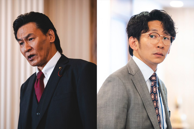 ドラマ『こちら予備自衛英雄補?!』（左から）高杉亘、安藤理樹