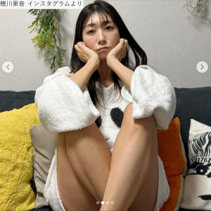 穂川果音、ソロショット　※「穂川果音」インスタグラム