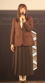 ドラマ『DREAM STAGE』制作発表会見に出席した池田エライザ