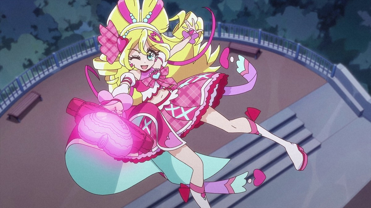 『キミとアイドルプリキュア♪』第48話「ファイナルライブ！ダークイーネをご招待！」、ライブに招待するためダークイーネの元へ向かえ