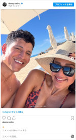 交際中のジェシカ・アルバとの“ラブラブ”バカンスショットを公開　※「ダニー・ラミレス」インスタグラム