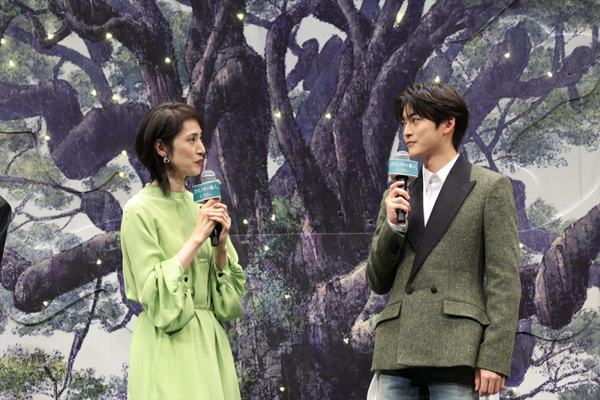 主演・高橋文哉「大切な一作になった」　齋藤飛鳥、宮世琉弥がオーディション秘話語る　アニメ映画『クスノキの番人』完成披露レポート
