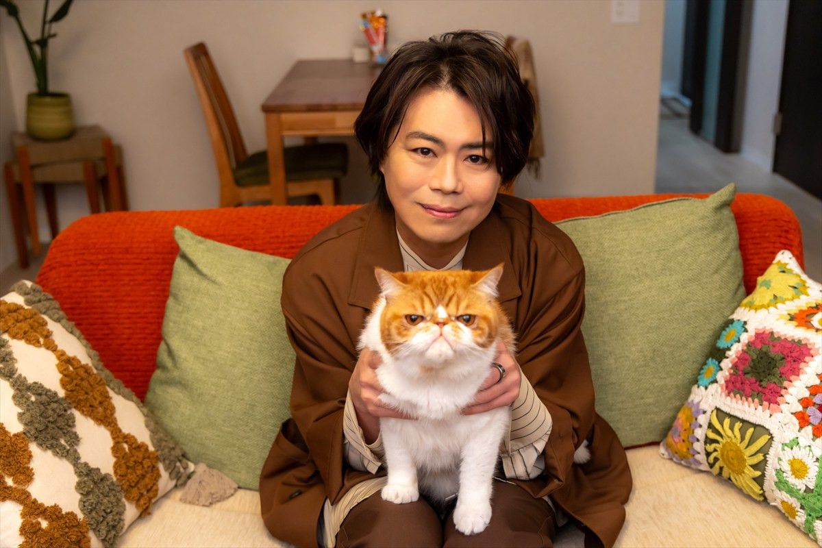 ドラマ『元カレの猫を、預かりまして。』ヨミチの声を担当する浪川大輔
