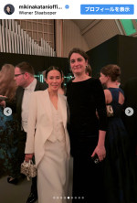 中谷美紀、ウィーン舞踏会へ　※「中谷美紀」インスタグラム