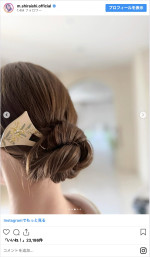 美しい…白石麻衣の着物姿　※「白石麻衣」インスタグラム