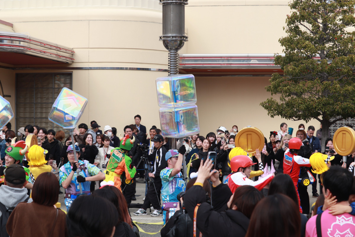 20260302_ユニバーサル・スタジオ・ジャパン「NO LIMIT！ パレード ～Discover U!!! バージョン～」の様子