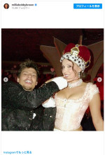 夫ジェイク・ボン・ジョヴィと　※「ミリー・ボビー・ブラウン」Instagram