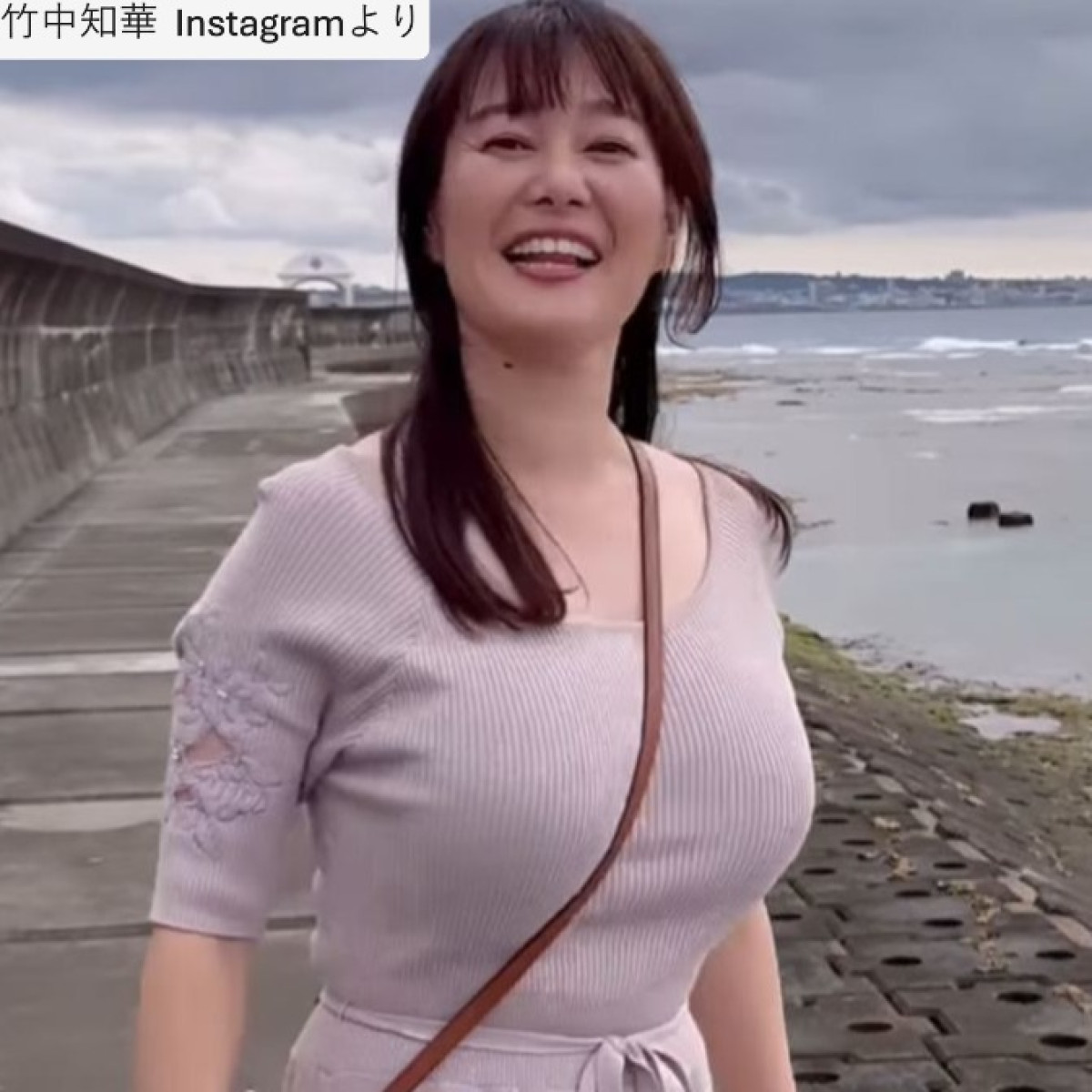 竹中知華、ソロショット　※「竹中知華」Instagram