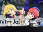 『【推しの子】』AnimeJapan 2026 Special Stageに出席した（左から）伊駒ゆりえ、潘めぐみ