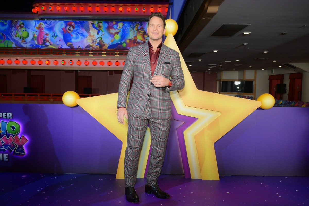 “ピーチ姫”アニャ・テイラー＝ジョイは桜モチーフのドレス　京都で『ザ・スーパーマリオギャラクシー・ムービー』ワールドプレミア開催