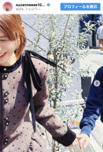 スザンヌ、長男の小学校卒業を報告　※「スザンヌ」インスタグラム