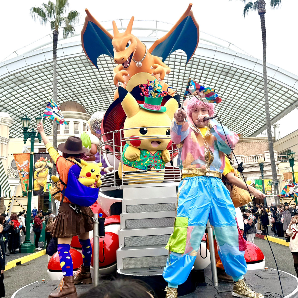 20260302_ユニバーサル・スタジオ・ジャパン「NO LIMIT！ パレード ～Discover U!!! バージョン～」の様子