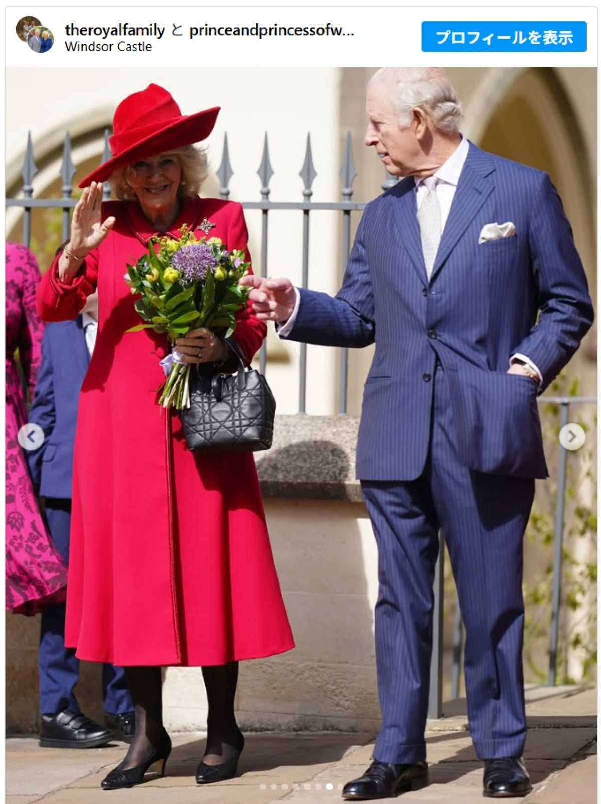 ウィリアム皇太子＆キャサリン皇太子妃一家、イースター礼拝に勢ぞろい　夫妻の出席は3年ぶり