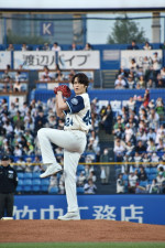 宮野真守、『ザ・スーパーマリオギャラクシー・ムービー』ナイター始球式に登板