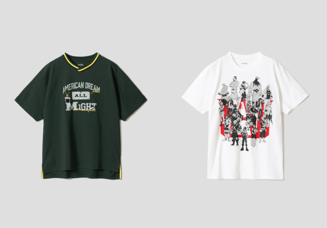 『ヒロアカ』×「グラニフ」がコラボ！　1年A組メンバーが集結したTシャツなど全19アイテム登場