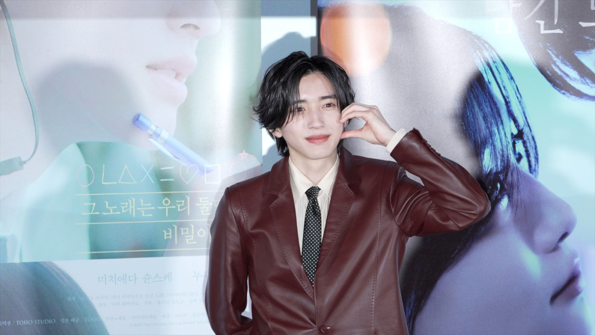 道枝駿佑“ミチゲッタ”旋風再び！　映画『君が最後に遺した歌』韓国で舞台あいさつ