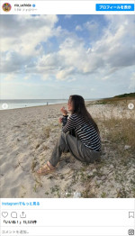 内田理央、沖縄旅行を満喫中　※「内田理央」Instagram