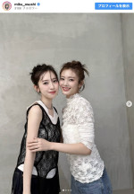 （左から）日向坂46金村美玖、櫻坂46田村保乃　※「金村美玖」インスタグラム