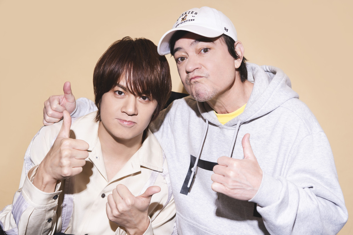 （左から）浦井健治、川平慈英