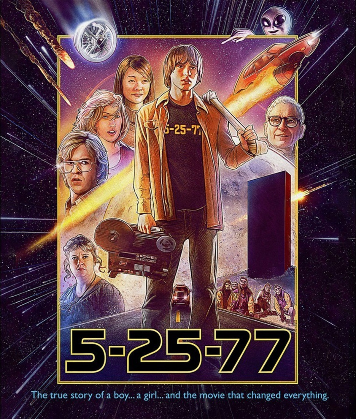 映画『5‐25‐77 あの日の映画少年たちへ』キービジュアル