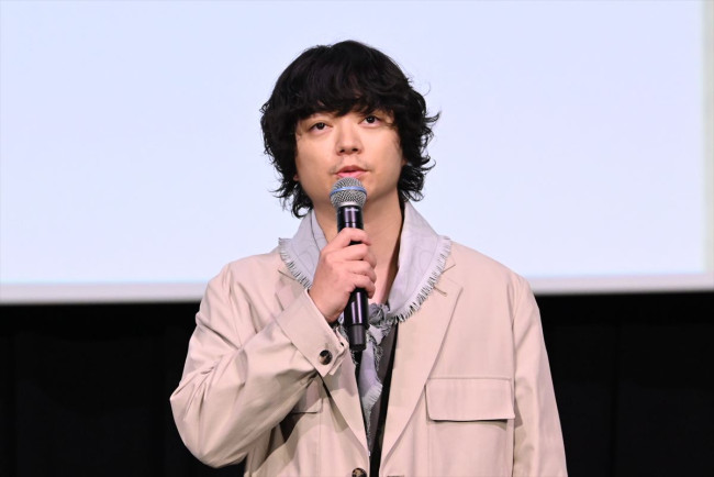 映画『廃用身』公開記念舞台あいさつに登壇した染谷将太