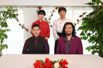 6月16日放送の『黄金のワンスプーン！』より（後列左から）宮舘涼太（Snow Man）、平子祐希（アルコ＆ピース）、（前列左から）本木雅弘、青木崇高