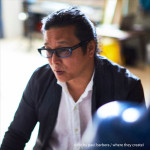 ダンスエンターテイメント演劇『PASSION ‐ 北斎の描く夢 ‐』美術コンセプトデザインの大巻伸嗣