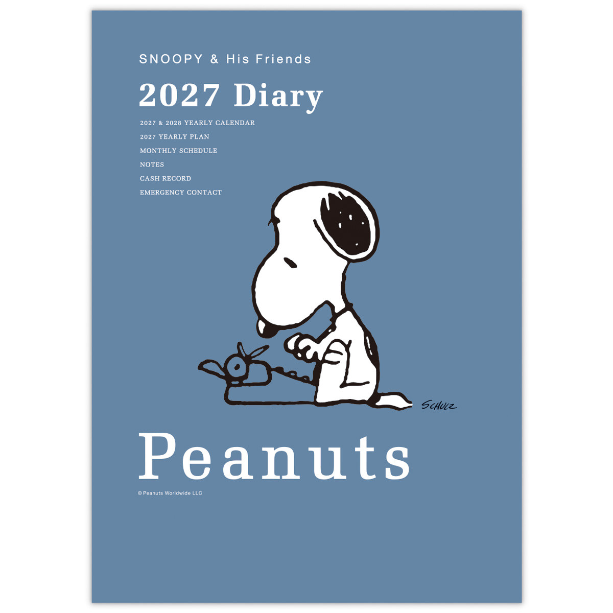 270730_『PEANUTS』2027年版カレンダー＆ダイアリー