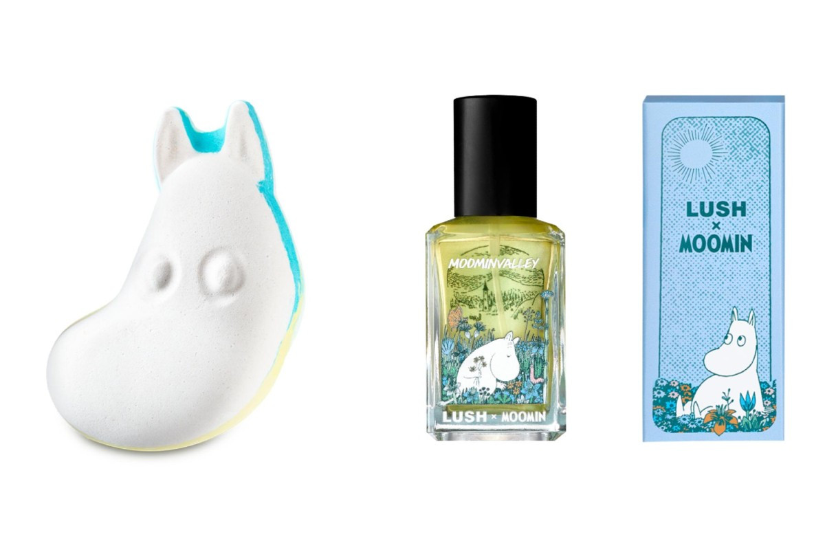 『ムーミン』×「LUSH」がコラボ! フェイス型の“バスボム”や“香水”など全10種展開へ