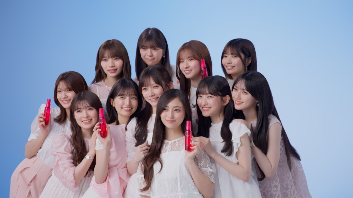 乃木坂46 5期生「メイク キープ ミスト」新TVCMに出演　異なる3つの日常シーンに挑戦