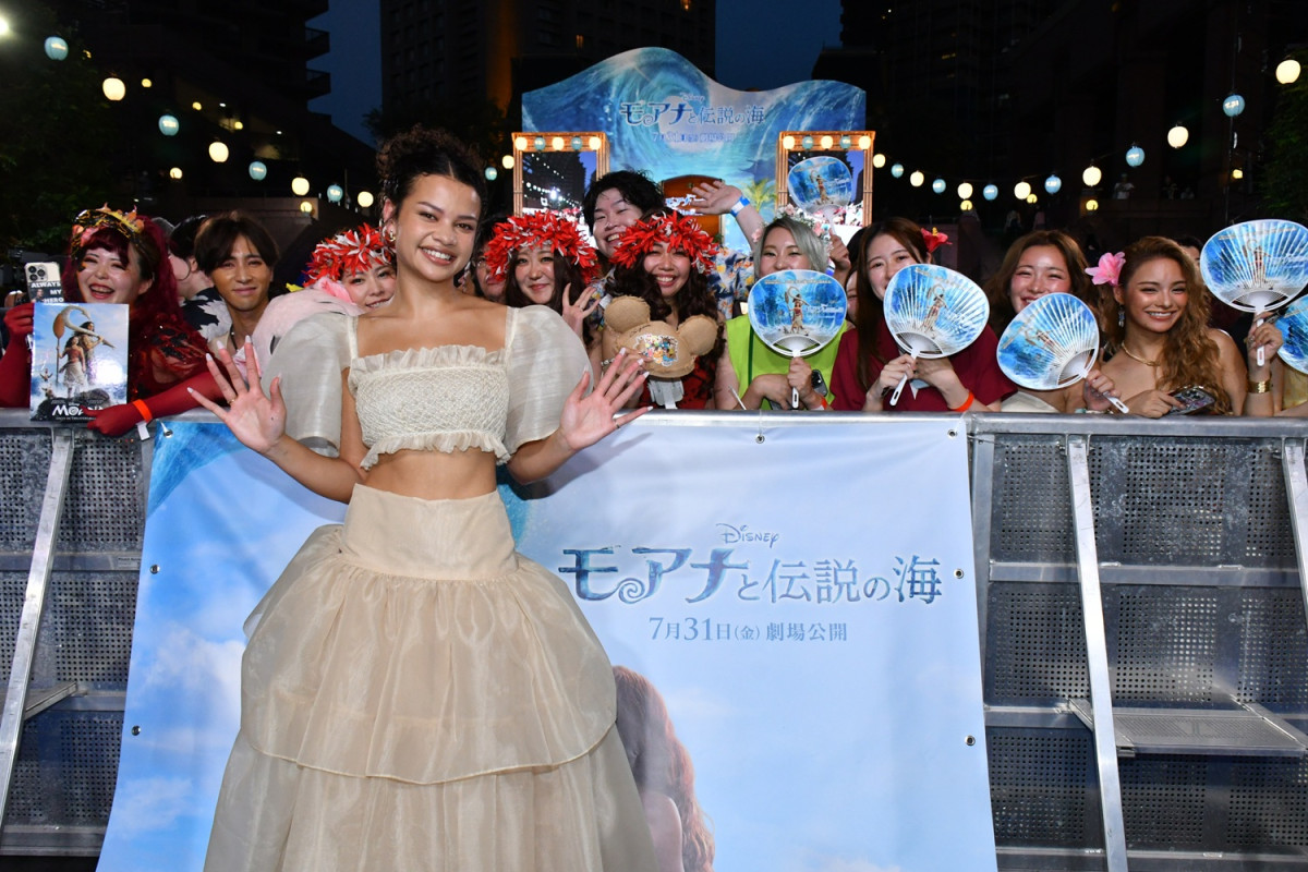 『モアナと伝説の海』ドウェイン・ジョンソンが12年ぶりに来日「日本に戻って来られてうれしい」
