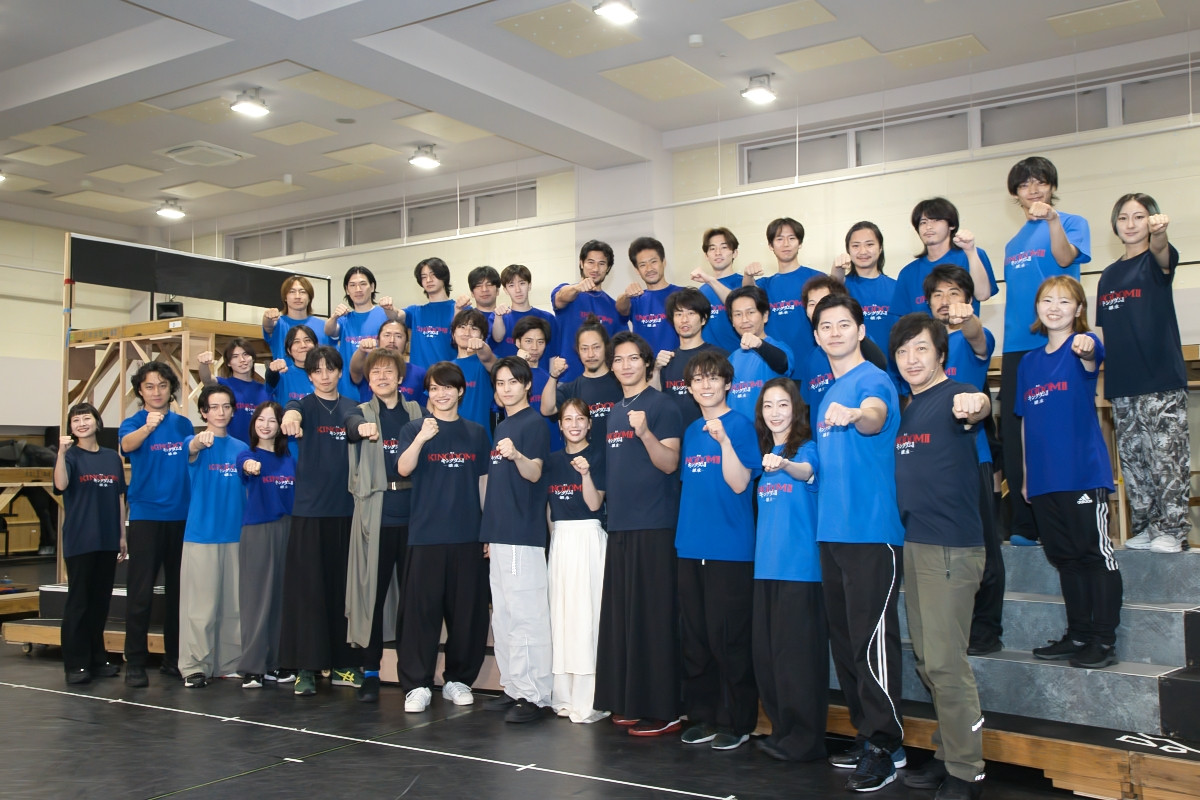 三浦宏規＆高野洸、舞台『キングダム』再演に意気込み　“王騎”山口祐一郎のさすがの包容力をカンパニー絶賛！