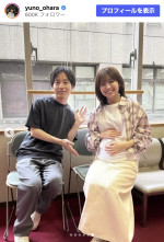 大原優乃、出演作のオフショットを披露　※「大原優乃」instagram