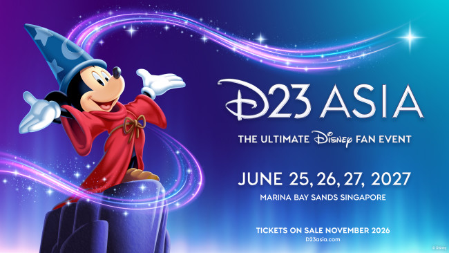 究極のディズニーファンイベント「D23 Asia」日程発表！　来年6．25から3日間シンガポールで開催